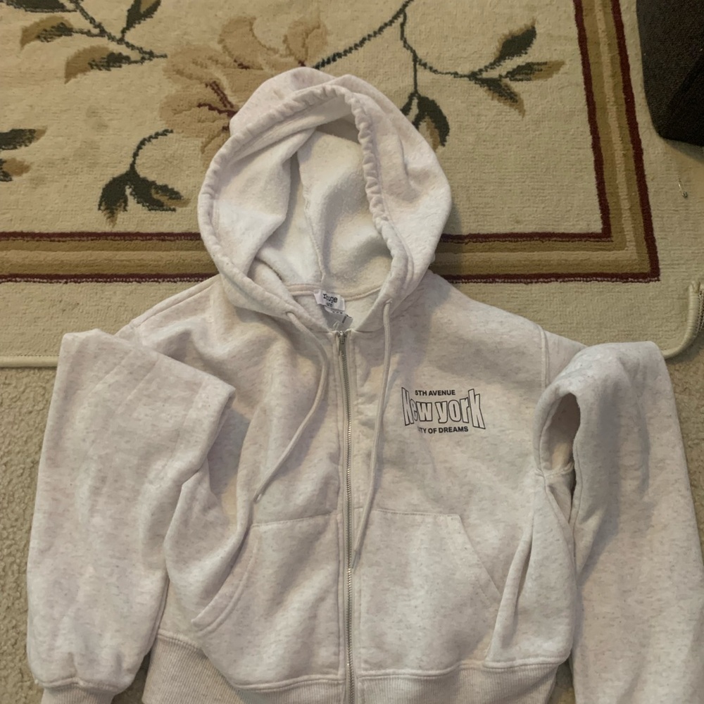 Refuge Athletics White Hoodie